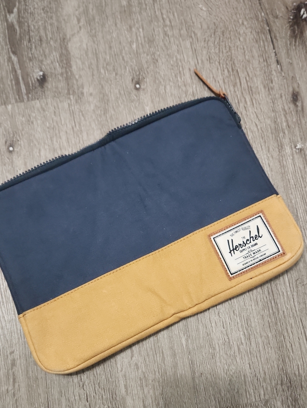 Herschel Supply Company Canvas Electronics Zip Pouch